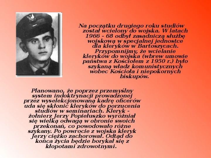 Księdz Jerzy Popiełuszko - Slide 3
