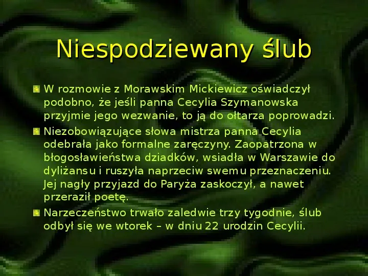 Adam Mickiewicz – znany i nieznany - Slide 7