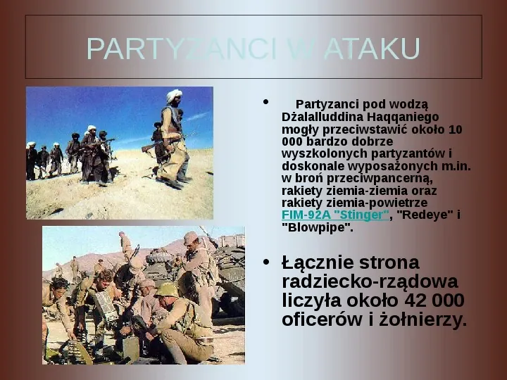 Współczesne konflikty zbrojne - Slide 15