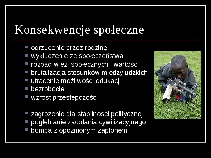 Mali wojownicy, dzieci żołnierze - Slide 57