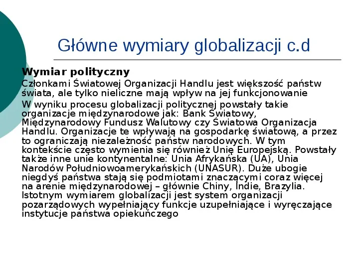Globalizacja - Slide 10