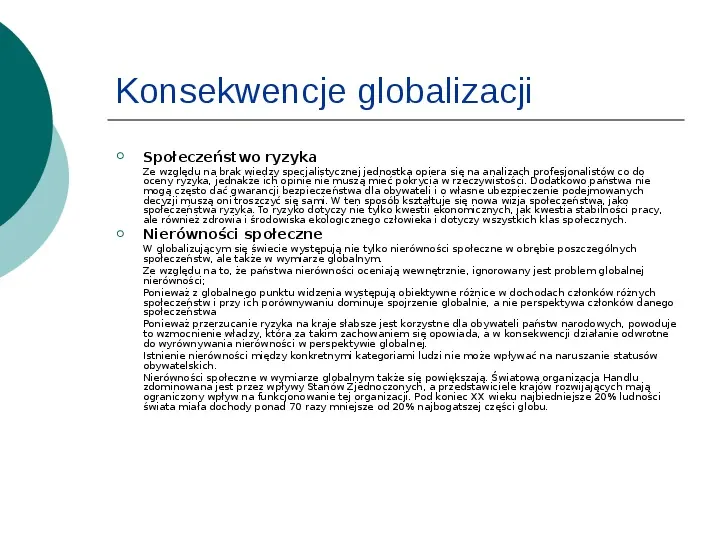 Globalizacja - Slide 11