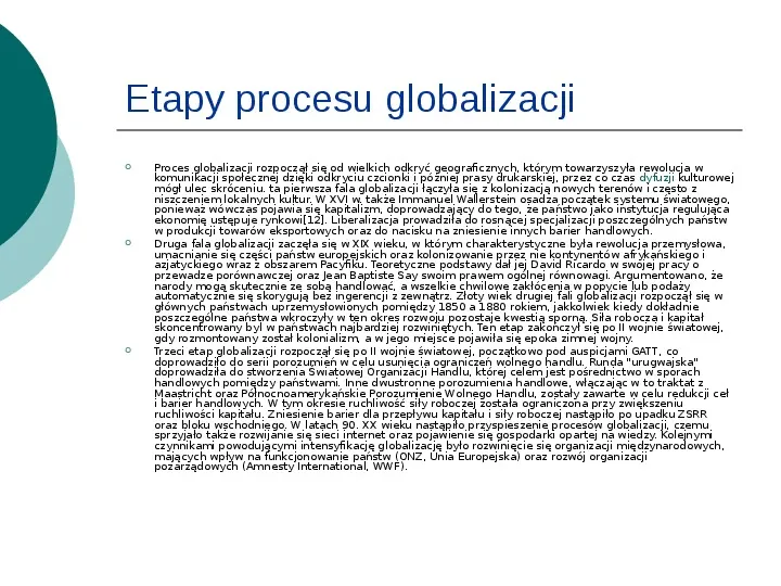 Globalizacja - Slide 2