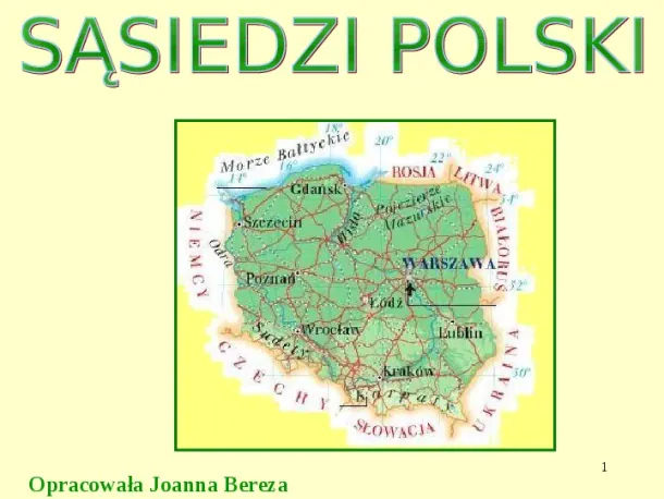 Sąsiedzi Polski - Slide pierwszy