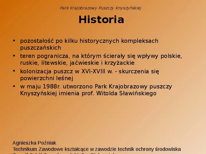 Park Krajobrazowy Puszczy Knyszyńskiej - Slide 3