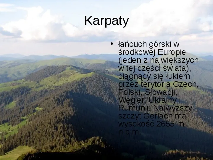 Polskie góry - Slide 3