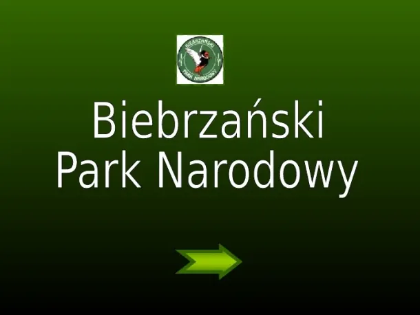 Biebrzański Park Narodowy - Slide pierwszy