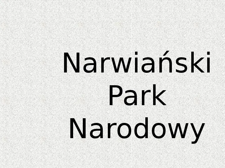 Parki narodowe - Slide 61