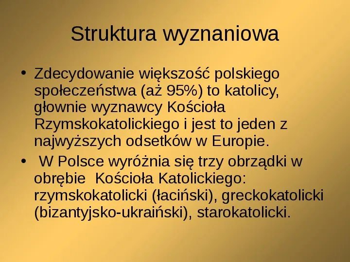 Czy Polacy są zróżnicowani kulturowo? - Slide 6