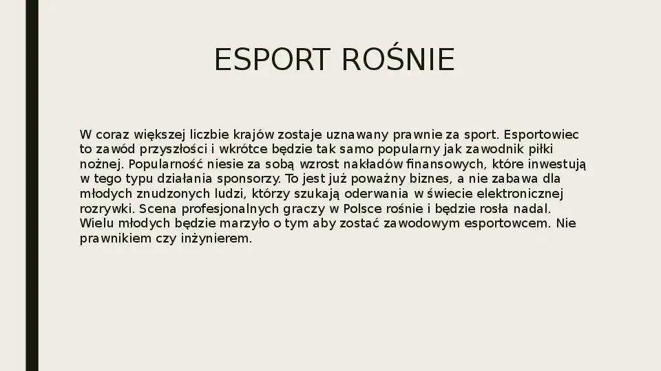 Esport - Slide 33