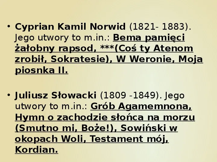 Najsławniejsi pisarze i poeci w Polsce - Slide 15