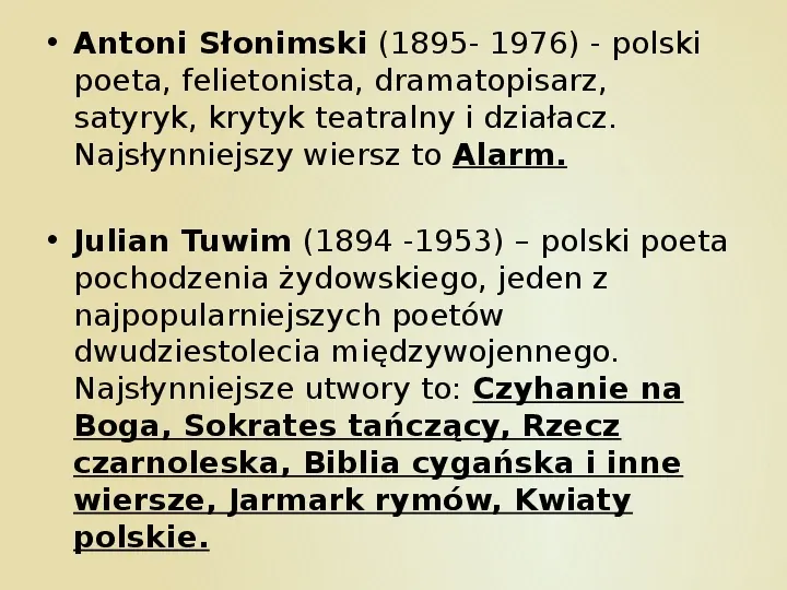Najsławniejsi pisarze i poeci w Polsce - Slide 37
