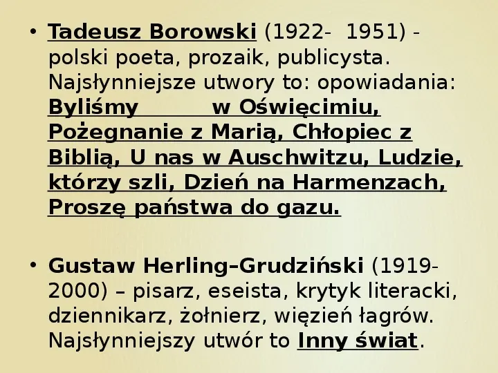 Najsławniejsi pisarze i poeci w Polsce - Slide 41