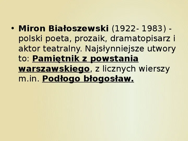 Najsławniejsi pisarze i poeci w Polsce - Slide 42