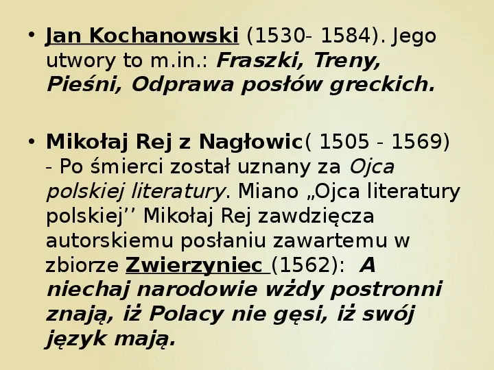 Najsławniejsi pisarze i poeci w Polsce - Slide 7