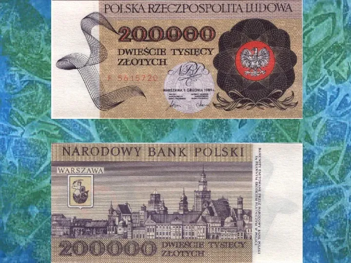 Banknoty polskie przed nominacją w 1995 roku - Slide 15