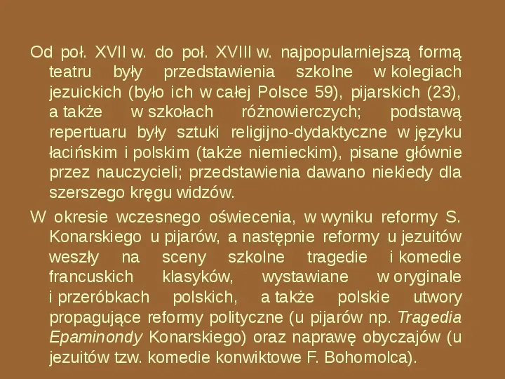 Barok i sarmatyzm w Polsce - Slide 24