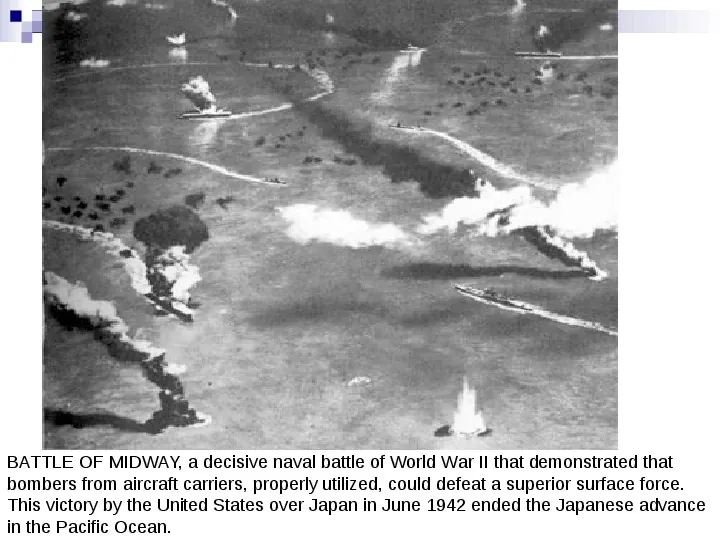 Battle Of Midway The fight for the Pacific - Slide 2