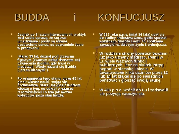 Budda i konfucjusz - Slide 7