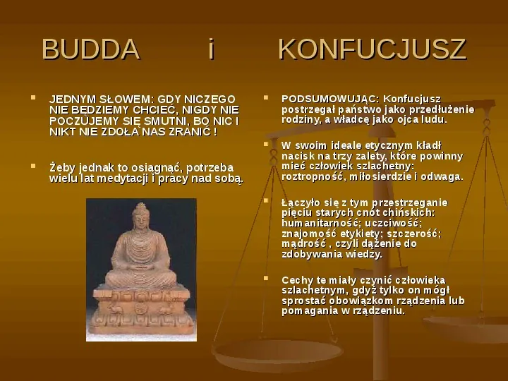 Budda i konfucjusz - Slide 9
