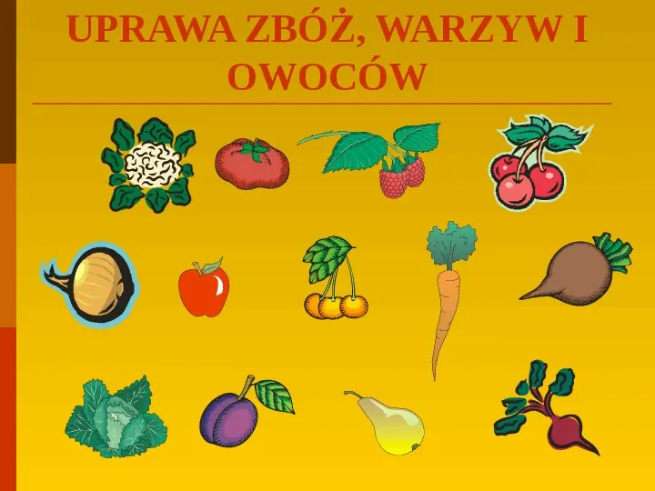 Co uprawiają i hodują ludzie w Polsce? - Slide 14