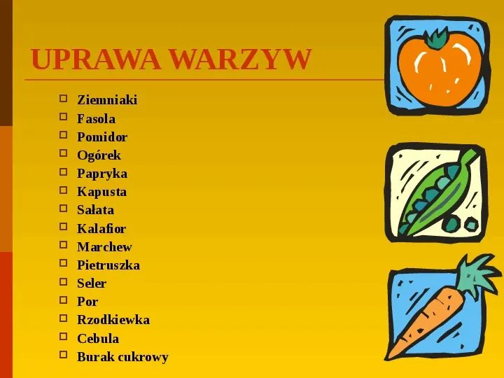 Co uprawiają i hodują ludzie w Polsce? - Slide 20