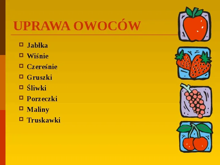 Co uprawiają i hodują ludzie w Polsce? - Slide 31