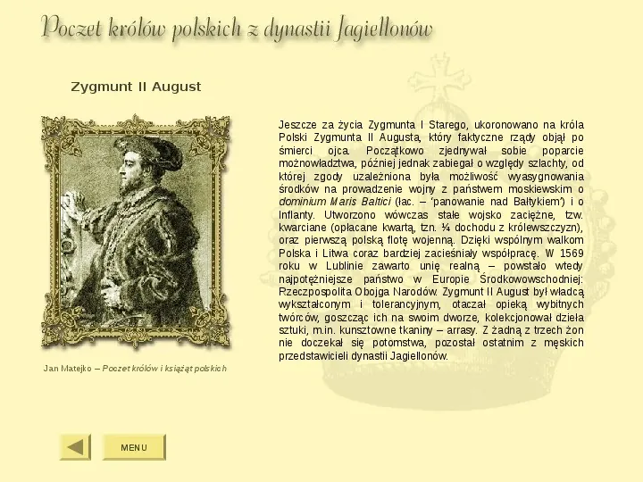 Królowie Polski z dynastii Jagiellonów - Slide 10