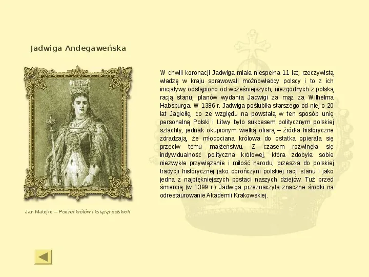 Królowie Polski z dynastii Jagiellonów - Slide 11