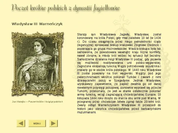 Królowie Polski z dynastii Jagiellonów - Slide 5