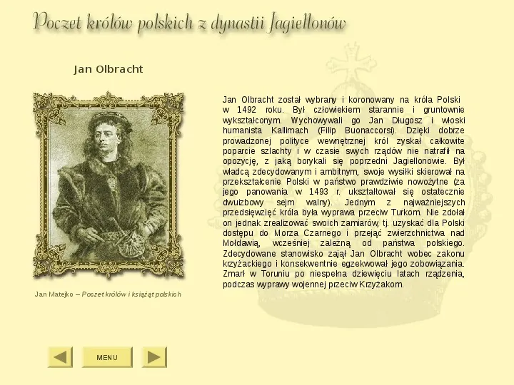 Królowie Polski z dynastii Jagiellonów - Slide 7