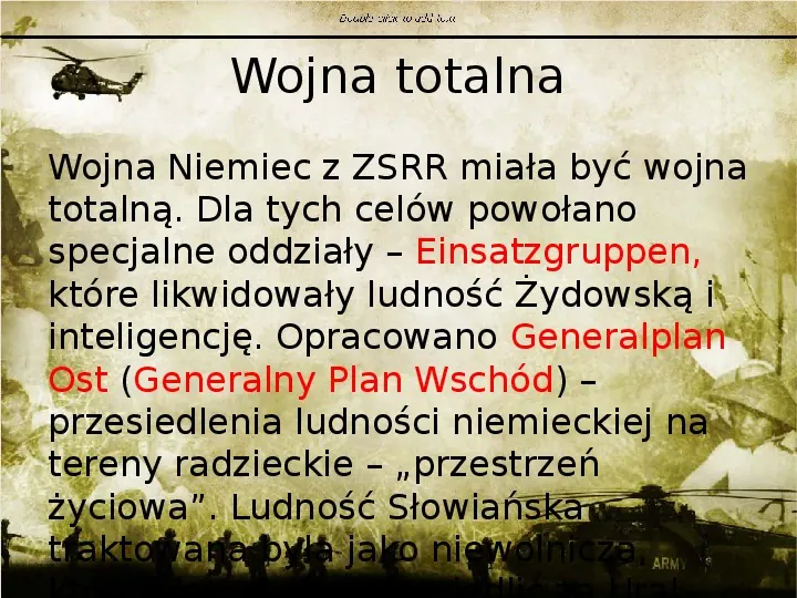 Działania wojenne w latach 1940-43 - Slide 12
