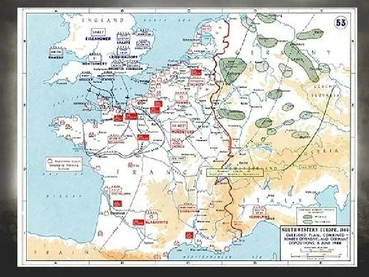 Działania wojenne w latach 1944-45. Otwarcie II frontu - Slide 4