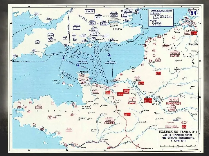 Działania wojenne w latach 1944-45. Otwarcie II frontu - Slide 5