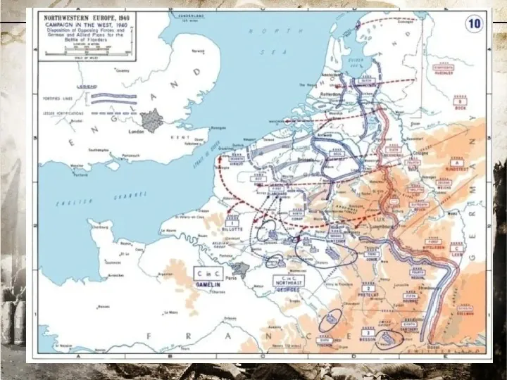 Działania zbrojne w Europie Zachodniej w latach 1939 - Slide 15