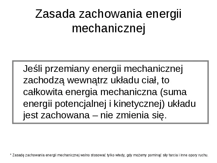 Energia mechaniczna - Slide 20