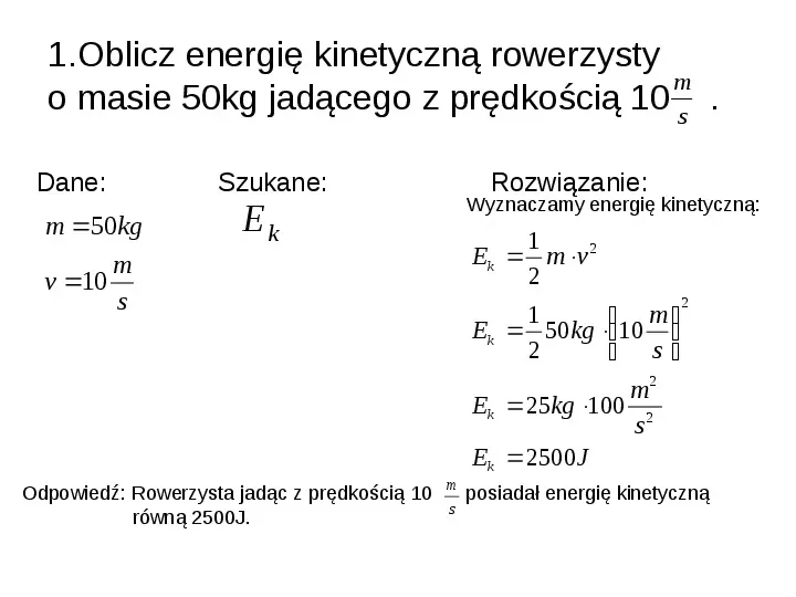 Energia mechaniczna - Slide 22