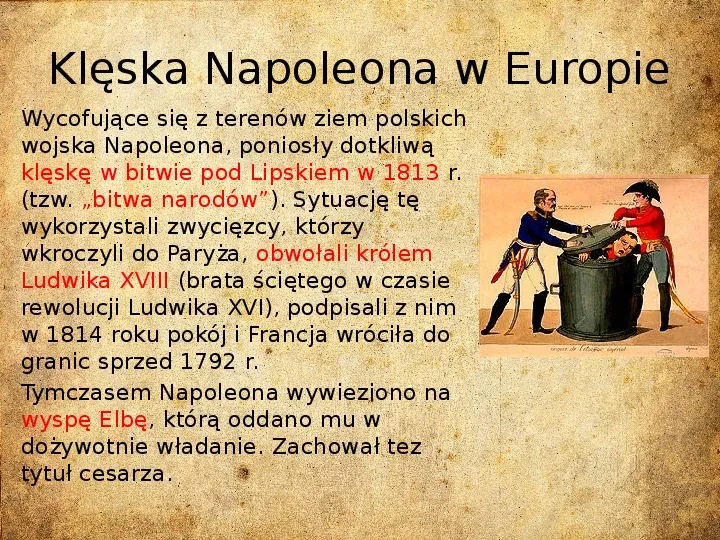 Epoka napoleońska - Slide 24