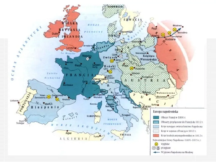 Europa Napoleona Bonaparte - Slide 11