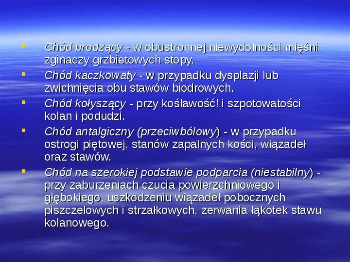 Patologia chodu - Slide 57