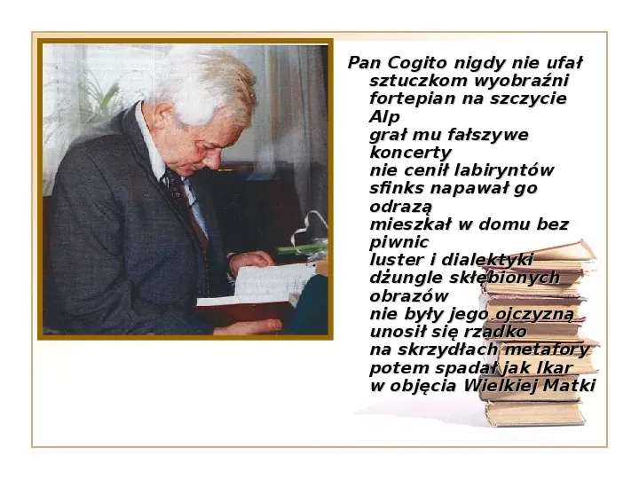 Herbert Zbigniew - Slide 15