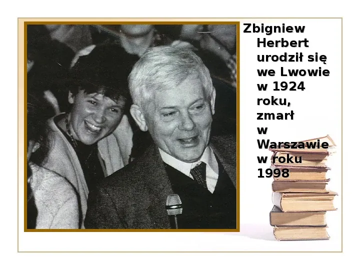 Herbert Zbigniew - Slide 4