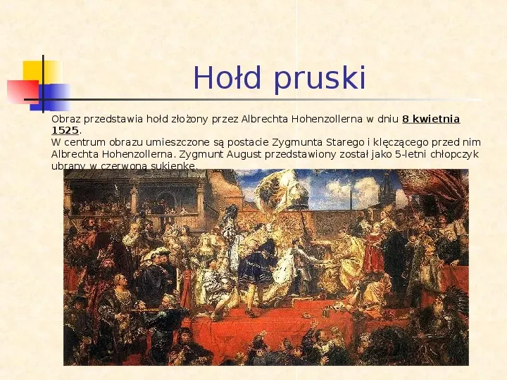 Historia Polski w obrazach Jana Matejki - Slide 4
