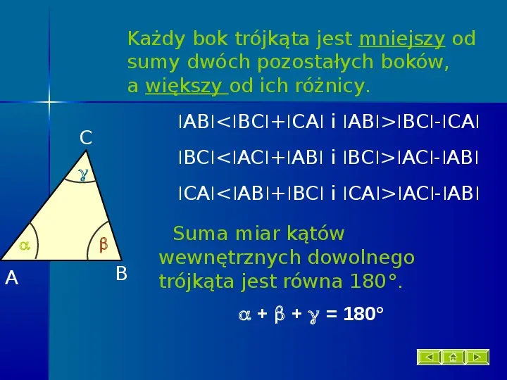 Klasyfikacja trójkątów - Slide 5