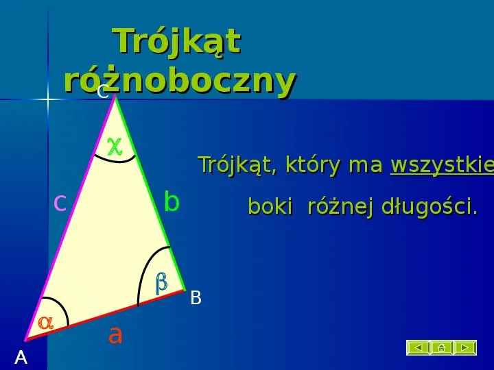 Klasyfikacja trójkątów - Slide 8