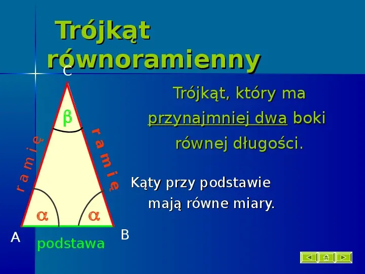 Klasyfikacja trójkątów - Slide 9