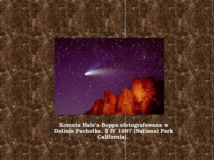 Komety - Slide 4