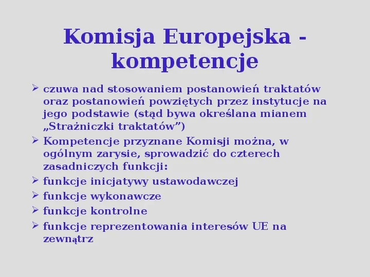 Komisarze, deputowani i audytorzy, czyli kto rządzi w Unii Europejskiej. - Slide 17