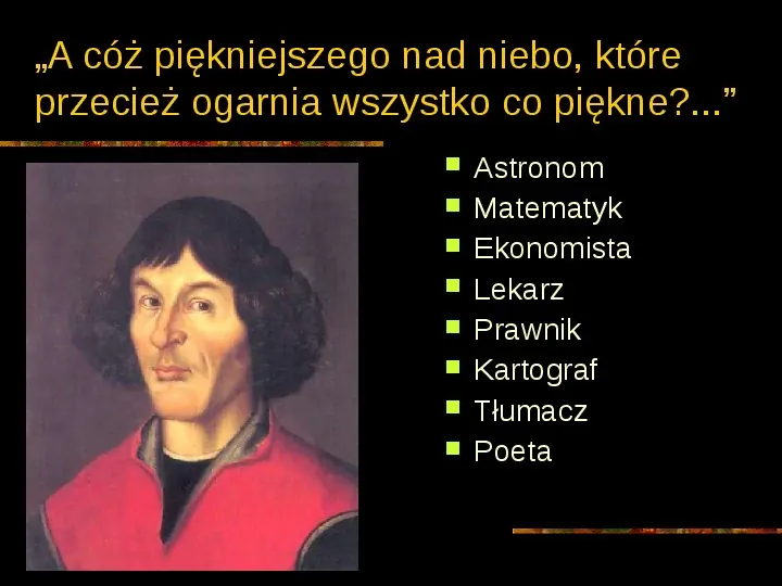 Mikołaj Kopernik - Slide 2