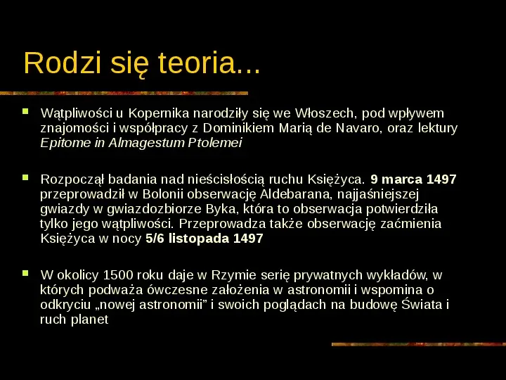 Mikołaj Kopernik - Slide 21